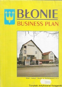 Błonie : Business plan  / Praca zbiorowa  