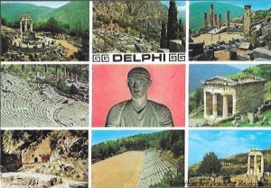 Pocztówka. Grecja. Delphi  / Brak autora