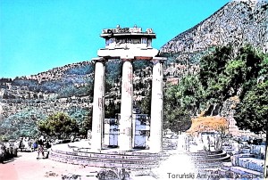 Pocztówka. Grecja. Delphi : The Tholos  / Brak autora 
