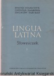 Lingua latina : Słowniczek 1 : Podręcznik języka łacińskiego dla klasy VIII / Stefan Staszczyk, Jadwiga Daabowa, Zbigniew Sabiłło 
