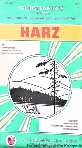 Harz mit Wernigerode, Bad Frankenhausen, Eisleben, Nordhausen : Touristenkarte /  Praca zbiorowa  