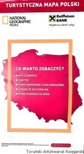 Turystyczna mapa Polski : National Geographic Polska  / Praca zbiorowa  