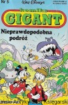 Komiks Gigant : Nieprawdopodobna podróż : Walt Disney Nr 5  / Praca zbiorowa  