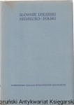 Słownik lekarski niemiecko-polski / Natan Trachtenherc, Klementyna Welfeld