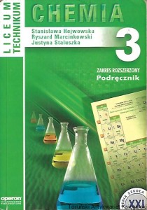 Chemia liceum technikum 3 : Zakres rozszerzony : Podręcznik : Równowagi i procesy jonowe / Stanisława Hejwowska, Ryszard Marcinkowski, Justyna Staluszka 