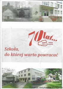 70 lat Zespół Szkół CKU w Gronowie : Szkoła do której warto powracać  / Praca zbiorowa