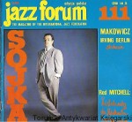 Jazz forum 111, edycja polska 2/1988 : The Magazine of the International Jazz Federation : Sojka / Praca Zbiorowa 