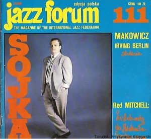 Jazz forum 111, edycja polska 2/1988 : The Magazine of the International Jazz Federation : Sojka / Praca Zbiorowa 