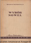 Wybór nowel / Henryk Sienkiewicz 