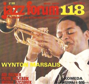 Jazz forum 118, edycja polska 3/1989 : The Magazine of the International Jazz Federation : Wynton Marsalis / Praca Zbiorowa 