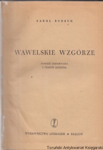 Wawelskie wzgórze / Karol Bunsch