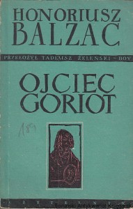 Ojciec Goriot / Honoriusz Balzac