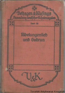 Nibelungenlied und Gudrun im Auszuge. Mit Beigaben aus Jordans Nibelungen, Hebbels Nibelungen und Seibels Gedichten. Mit acht, teils farbigen, Abbildungen nach Gemälden von Schnorr von Carolsfeld