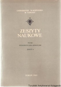 Zeszyty Naukowe Uniwersytetu Mikołaja Kopernika w Toruniu Nauki Humanistyczno- Społeczne Zeszyt czwarty Filozofia I
