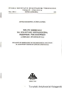Wpływ hibernacji na strukturę histologiczną przewodu pokarmowego Limnaea stagnalis (L.)