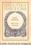 Wybór nowel i opowiadań / Henryk Sienkiewicz 