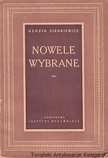 Nowele wybrane / Henryk Sienkiewicz 