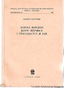 Zespoły roślinne jezior skępskich i otaczających je łąk / Klemens Kępczyński