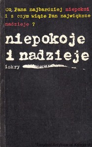 Niepokoje i nadzieje / Krzysztof Czabański