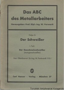 Der Schweisser I. Teil: Der Gasschmelzschweisser (Autogenschweisser) / Oberbaurat Dr.-Ing. W. Pockrandt V D J
