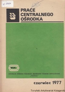 Prace Centralnego Ośrodka Badawczo-Rozwojowego Techniki Instalacyjnej "INSTAL" 1977 / Opracowanie redakcyjne: Emil Buczek, Władysław Rochmiński