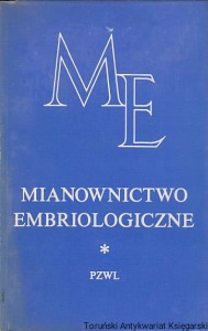 Mianownictwo embriologiczne