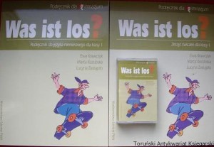 Was ist los? Podręcznik+ćwiczenia+kaseta do języka niemieckiego dla klasy 1 gimnazjum / Ewa Krawczyk, Marta Kozubska, Lucyna Zastąpiło