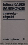 Zawody. Zbytki : nowele / Juliusz Kaden-Bandrowski