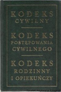 Kodeks cywilny ze skorowidzem : Kodeks postępowania cywilnego ze skorowidzem : Kodeks rodzinny i opiekuńczy oraz prawo prywatne międzynarodowe : Ustawa o księgach wieczystych i hipotece