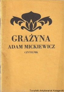 Grażyna : Powieść litewska / Adam Mickiewicz