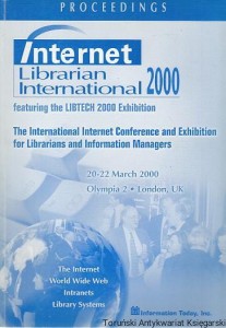Internet Librarian International 2000 / Carol Nixon, Jennifer Burmood