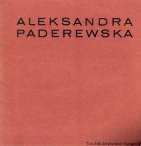 Aleksandra Paderewska : Wystawa malarstwa