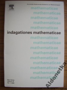 Indagationes mathematicae  New Series  Volume 19 No. 1, 2008