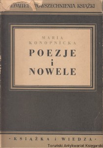 Poezje i nowele /  Maria Konopnicka