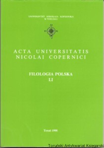 Filologia polska LI Literatura
