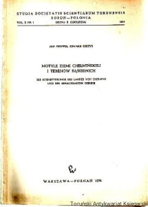 Motyle ziemi chełmińskiej i terenów sąsiednich / Jan Pruffer, Edward Sołtys