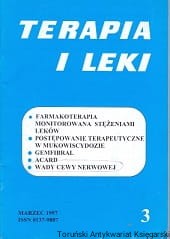 Terapia i leki marzec nr 3 rok 1997/XXIV/XLVII / Praca zbiorowa