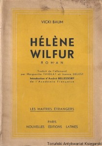 Helene Wilfur : Etudiante en chimie / Vicki Baum