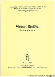 Victori Steffen in memoriam 