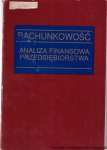 Rachunkowość : analiza finansowa przedsiębiorstwa / Tadeusz Waśniewski