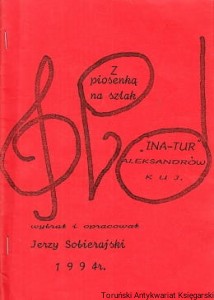 Z piosenką na szlak / Jerzy Sobierajski (oprac.)