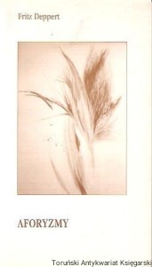 Aforyzmy / Fritz Deppert