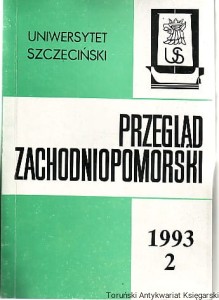 Przegląd Zachodniopomorski Szczecin 1993