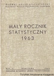 Mały rocznik statystyczny 1963 / Brak autora