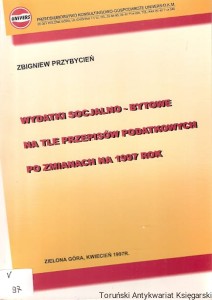 Wydatki socjalno-bytowe na tle przepisów podatkowych po zmianach na 1997 rok