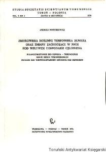 Zbiorowiska roślinne torfowiska Zgniłka oraz zmiany zachodzące w nich pod wpływem gospodarki człowieka / Andrzej Noryśkiewicz