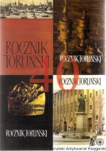 Rocznik Toruński 40 Budowa kościoła św. Jakuba w pierwszej połowie XIV wieku, Pierwsze apteki w Toruniu, Prostytucja w międzywojennym Toruniu, Obóz jeniecki Stalag XXA w Toruniu 1939-1945, Mokre w okresie staropolskim Źródła do dziejów przedmieścia