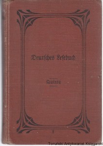 Deutsches Lesebuch fur hohere Lehranstalten