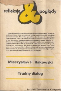 Trudny dialog / Mieczysław Rakowski