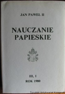 Nauczanie papieskie III, 1 1980